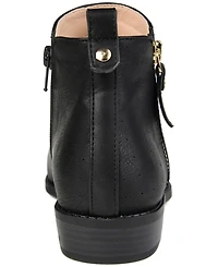 Journee Collection Women's Ellis Stacked Heel Booties