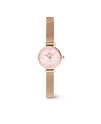 Daniel Wellington Women's Analog Rose Gold Tone Stainless-Steel Watch, 19mm