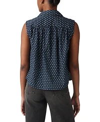 Levi's Women's Gracen Cotton Button-Front Blouse
