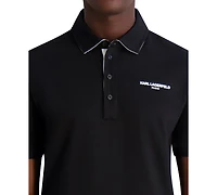 Karl Lagerfeld Paris Men's Logo Polo Shirt