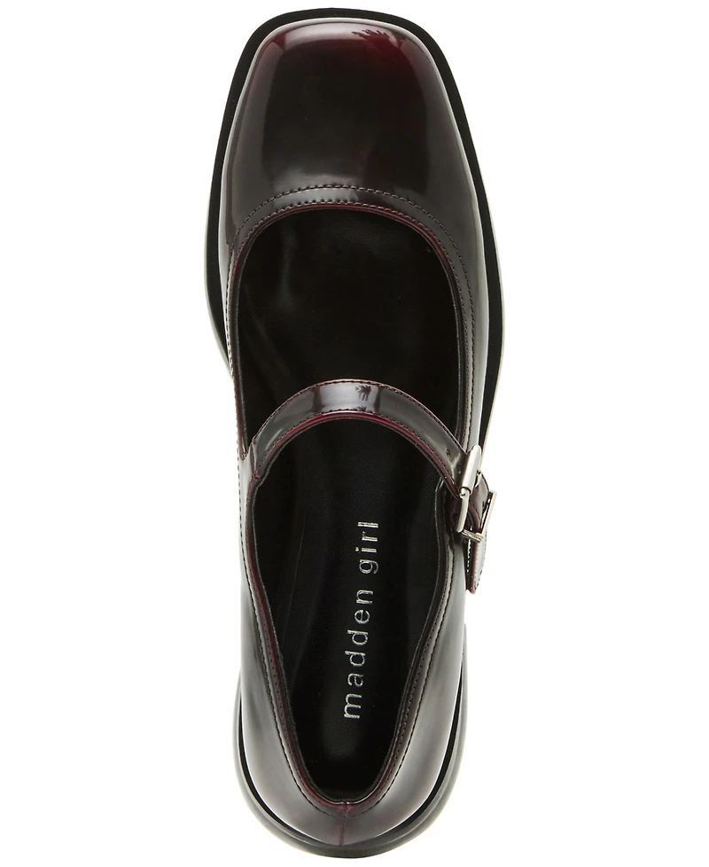 Madden Girl Dominic Mary-Jane Tailored Flats