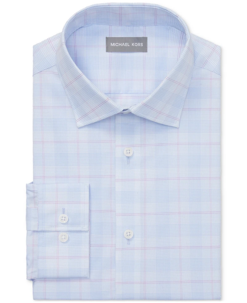 Michael Kors Men's Regular Fit Comfort Stretch Dress Shirt