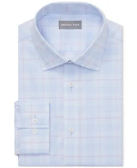 Michael Kors Men's Regular Fit Comfort Stretch Dress Shirt