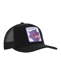 Pokemon Men's Gengar Black Trucker Hat