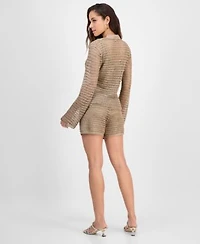 Guess Womens Bella Knit Shirt Tank Top Shorts
