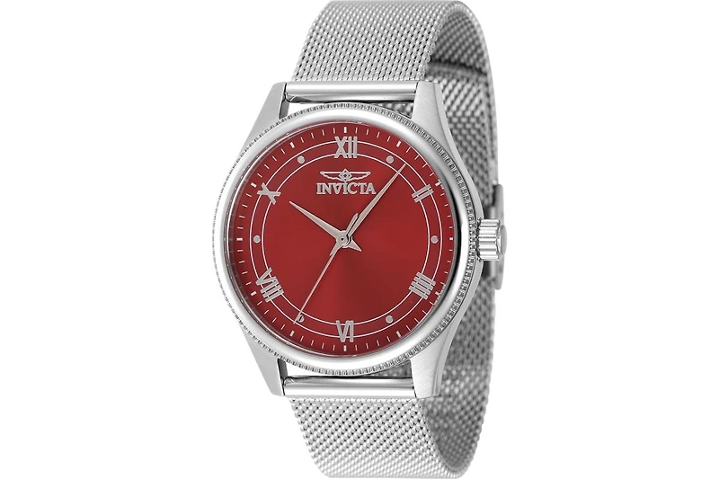 Invicta Women's 48488 Celestial Quartz 3 Hand Red Dial Watch