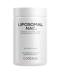 Codeage Liposomal Nac Supplement - N-Acetyl L-Cysteine Amino Acid - 2 Month Supply - Free-Form Nac - Phospholipid Complex