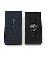 Daniel Wellington Women's Analog Black Stainless-Steel Watch, 28mm