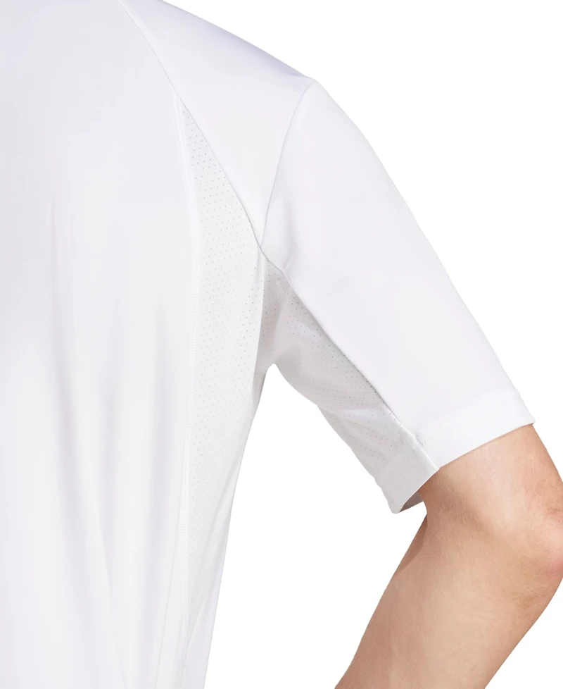 adidas Men's Club Tennis Climacool Henley Polo Shirt