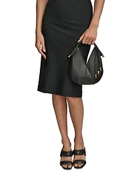 Donna Karan New York Baldwin Lasercut Micro Leather Crossbody
