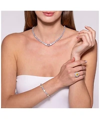 Anna Zuckerman Triple Crown 4 Carat Halo Ring