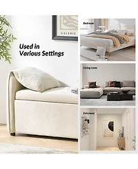 Alberto Modern Storage Bench with Ample Space
