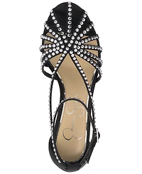 Jessica Simpson Women's Jittale Strappy Two-Piece Pumps