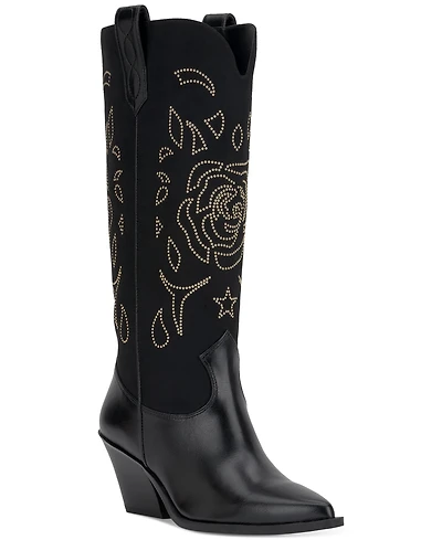 Jessica Simpson Women's Zodra Tall Western Cowboy Boots