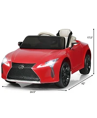 Lexus LC500 Licensed Kids 12V Ride Remote Control Electric Vehicle
