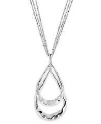 Style & Co Orbital Pendant Necklace, 36" + 3" extender, Macy's Exclusive