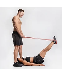 NonZero Gravity 100% Latex-Free Organic Rubber Power Resistance Bands - 20lbs (Pair of 2)