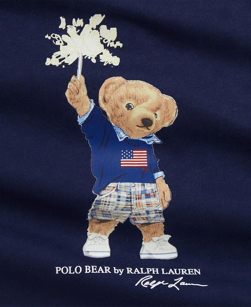Polo Ralph Lauren Baby Boys Bear Cotton Jersey Shortall