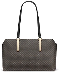 Calvin Klein Lori Mini Signature Top Zipper Tote Bag