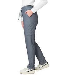 Medgear Women's Ariana Mid-rise Slim Straight Scrub Pant