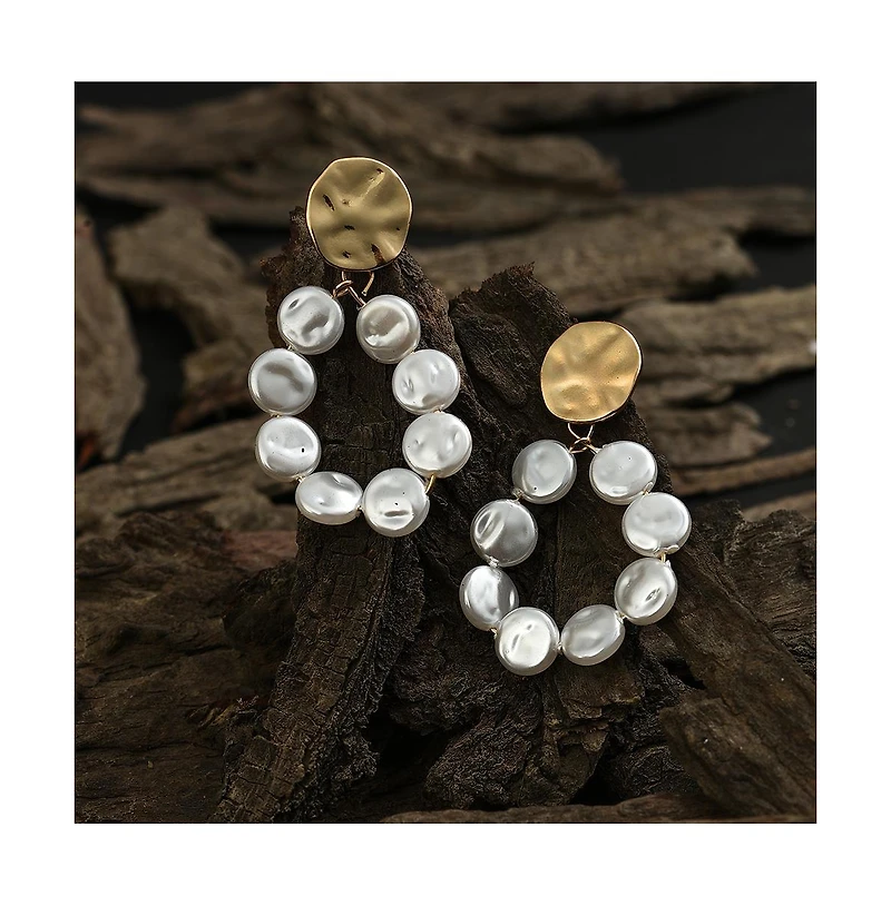 Sohi Women's Santorini Drop Earrings