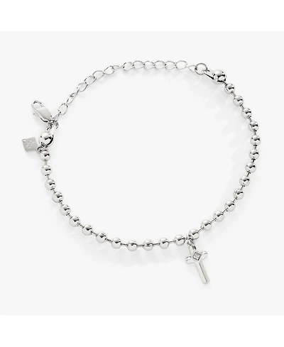 Alex and Ani Cross Ball Chain Bracelet