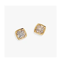 Crystal Clover Mini Studs