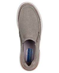 Skechers Men's Relaxed Fit: Hasting - Vigo Moc Toe Loafer Slip-On Extra Wide Width Casual Sneakers from Finish Line