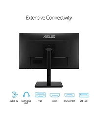 Asus VA24DQSB 23.8" 16:9 Full Hd Ips Led Monitor, Built-In-Speakers, Black