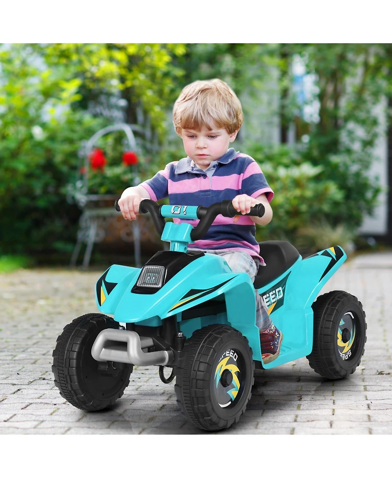6V Kids Electric Atv 4 Wheels Ride-On Toy
