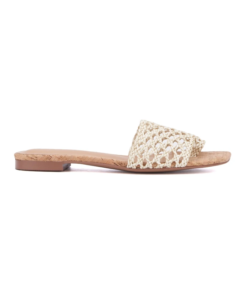 Women's Bronze Flat Sandal