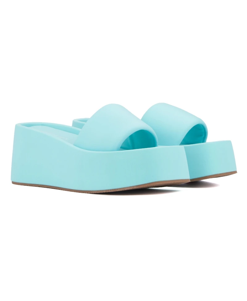 Olivia Miller Women's Uproar Wedge Sandal