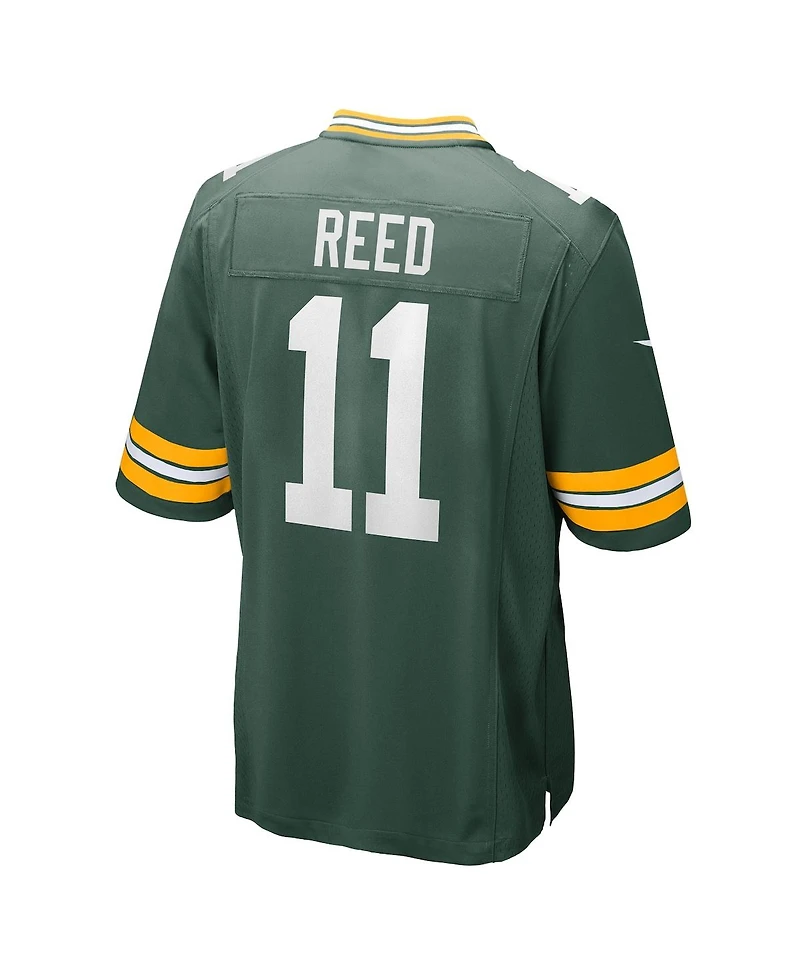 Nike Men's Jayden Reed Green Bay Packers Game Jersey