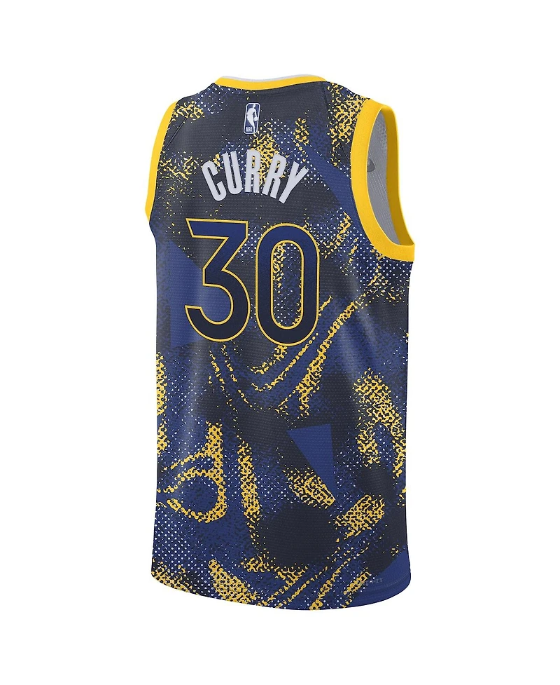 Nike Men's and Women's Stephen Curry Royal Golden State Warriors 2025 Select Series Swingman Player Jersey
