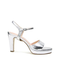 Alterre Women's Marilyn Silver Customizable V Mule