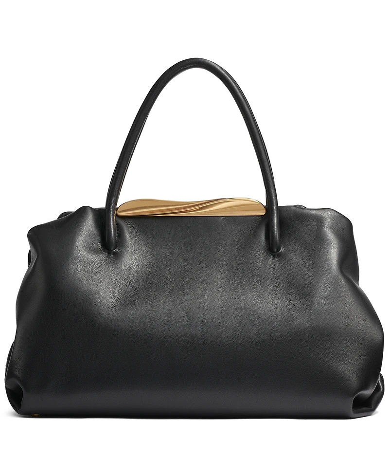 Donna Karan New York Poplin Satchel Bag