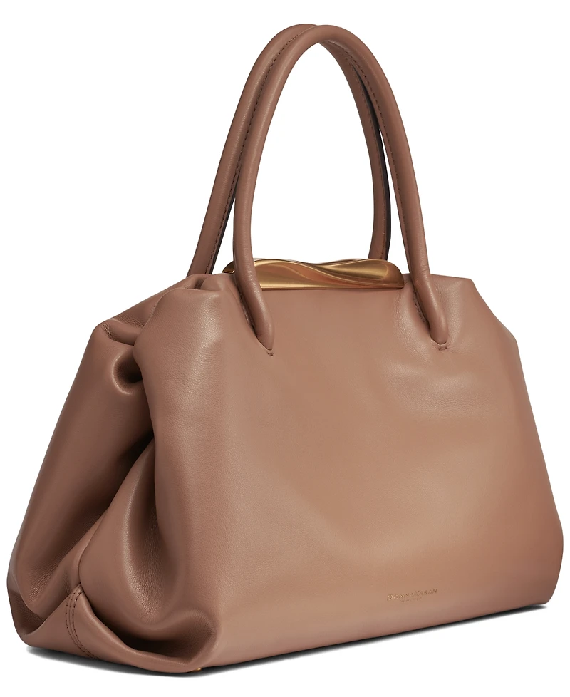 Donna Karan New York Poplin Satchel Bag