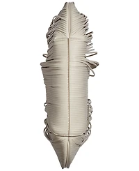Donna Karan New York Baldwin Large Laser-cut Shoulder with Leather Wrapped Rounded Handle