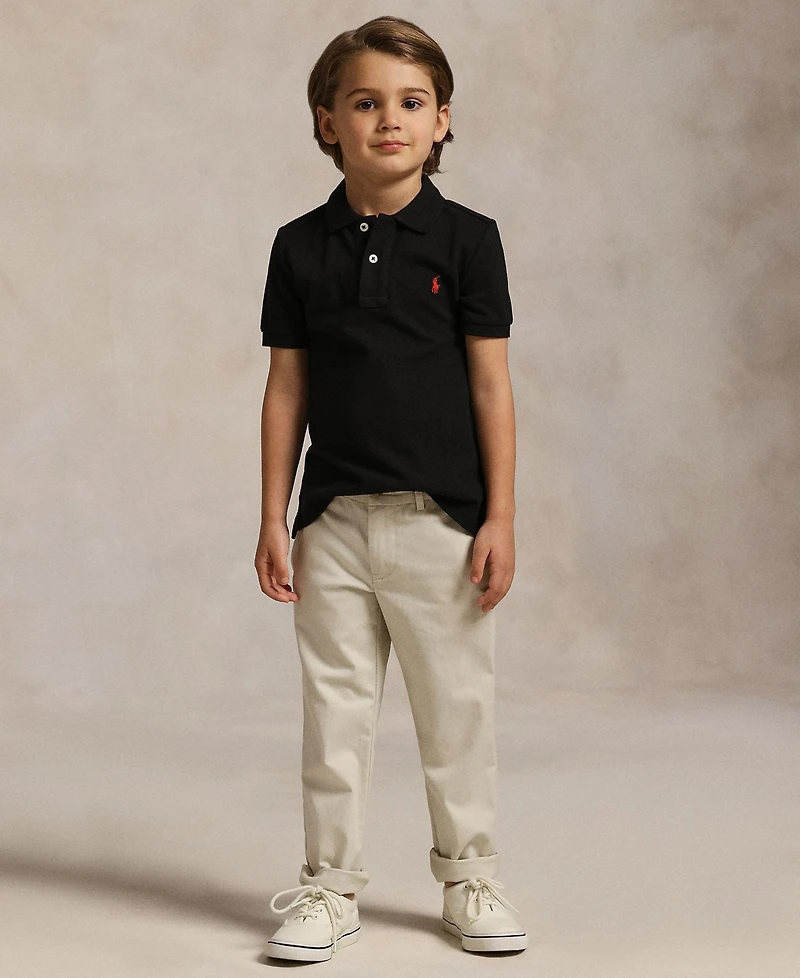 Polo Ralph Lauren Toddler and Little Boys Straight Fit Twill Pant