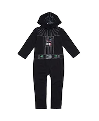 Star Wars Darth Vader Zip Up Cosplay Coverall and Cape