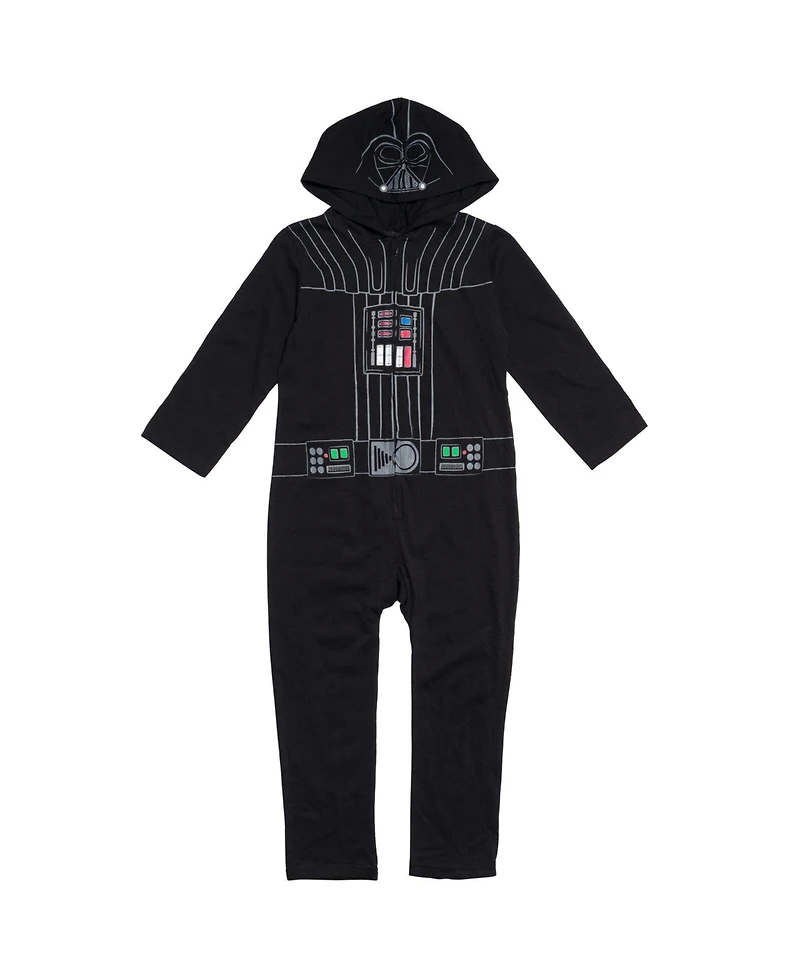 Star Wars Darth Vader Zip Up Cosplay Coverall and Cape