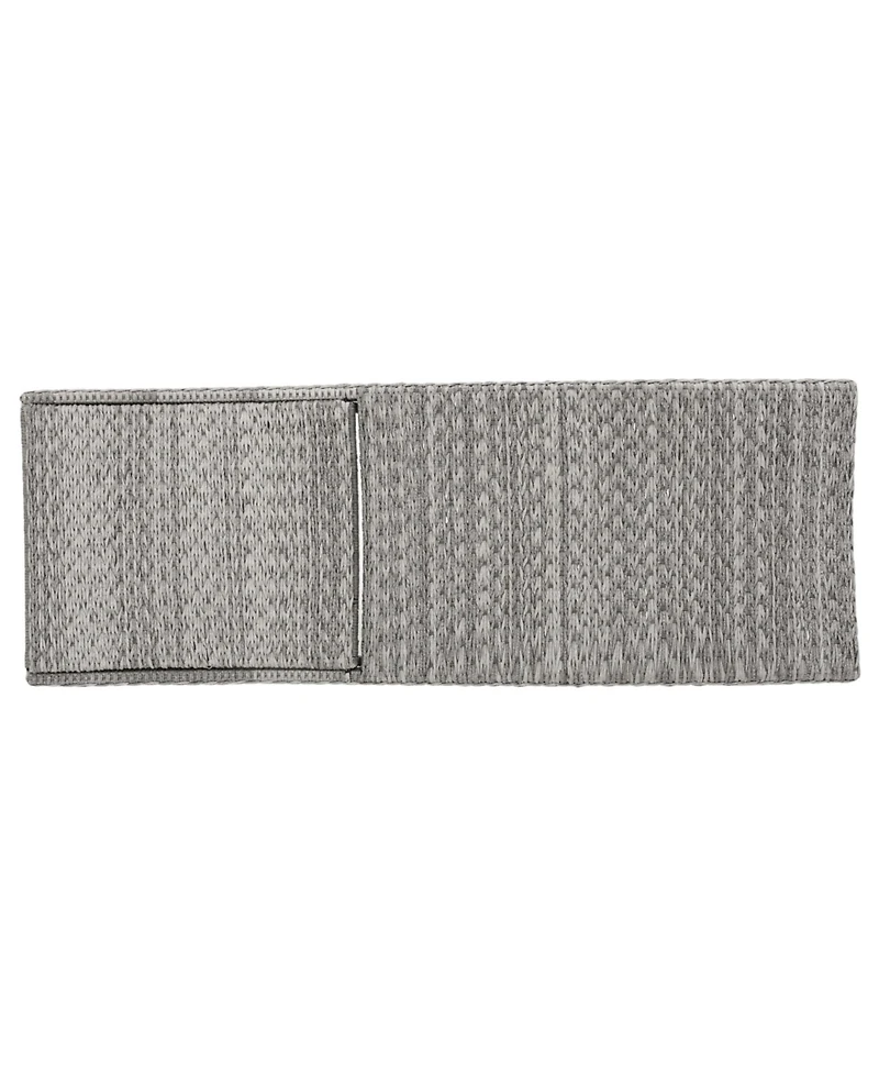 Streamdale Premium Grey Rattan Chaise Lounge Stylish Summertime Comfort