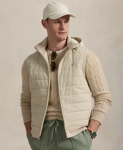 Polo Ralph Lauren Men's Hybrid Full-Zip Vest
