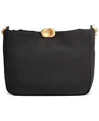 Donna Karan New York Crepe Nylon Small Crossbody with Chain Strap