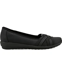 Easy Spirit Women's Avva Woven Slip-On Ballet Flats