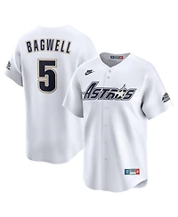 Nike Men's Jeff Bagwell White Houston Astros Throwback Cooperstown Collection Limited Jersey