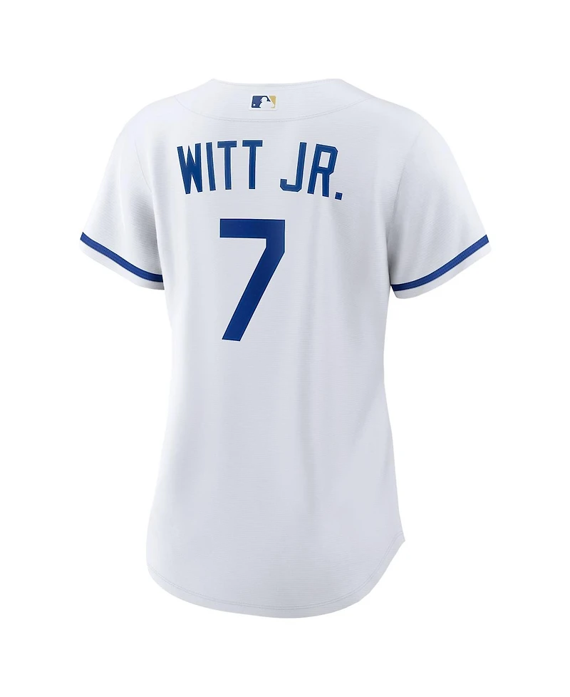 Nike Women's Bobby Witt Jr. White Kansas City Royals Home Replica Player Jersey