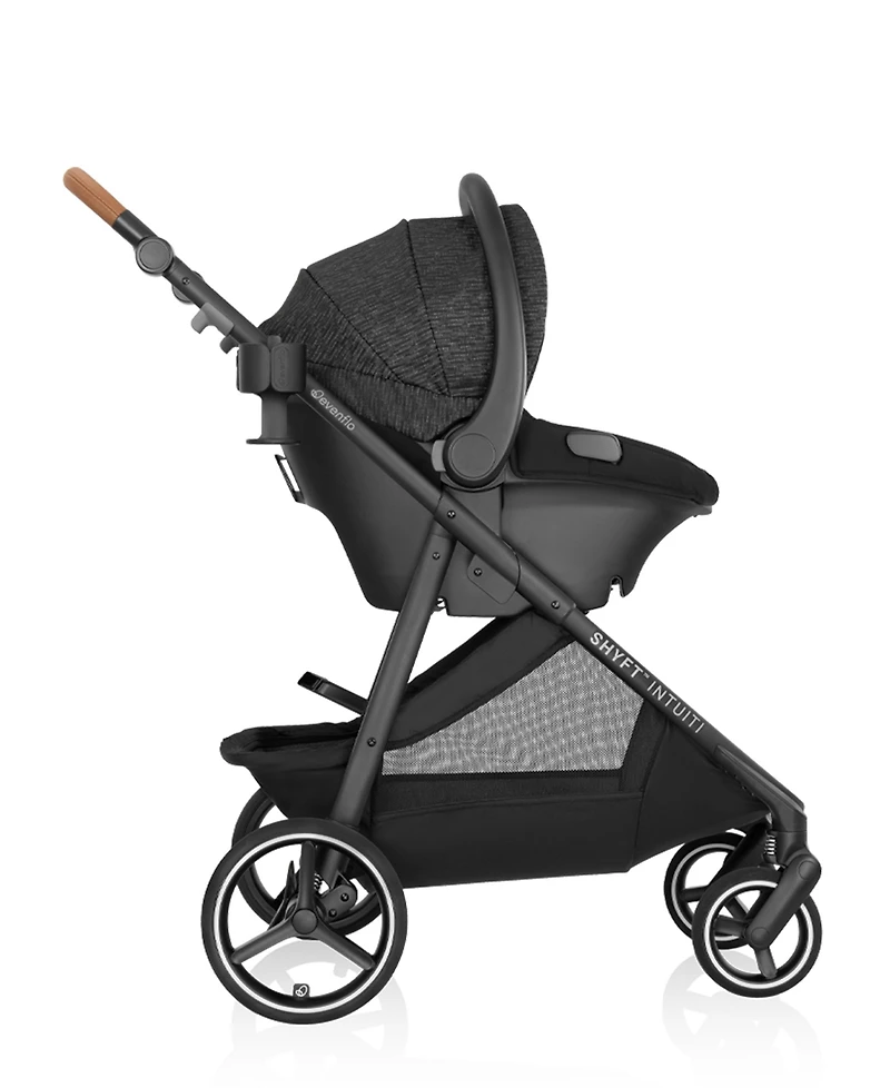 Evenflo Baby Shyft Intuiti Travel System Car Seat and Stroller