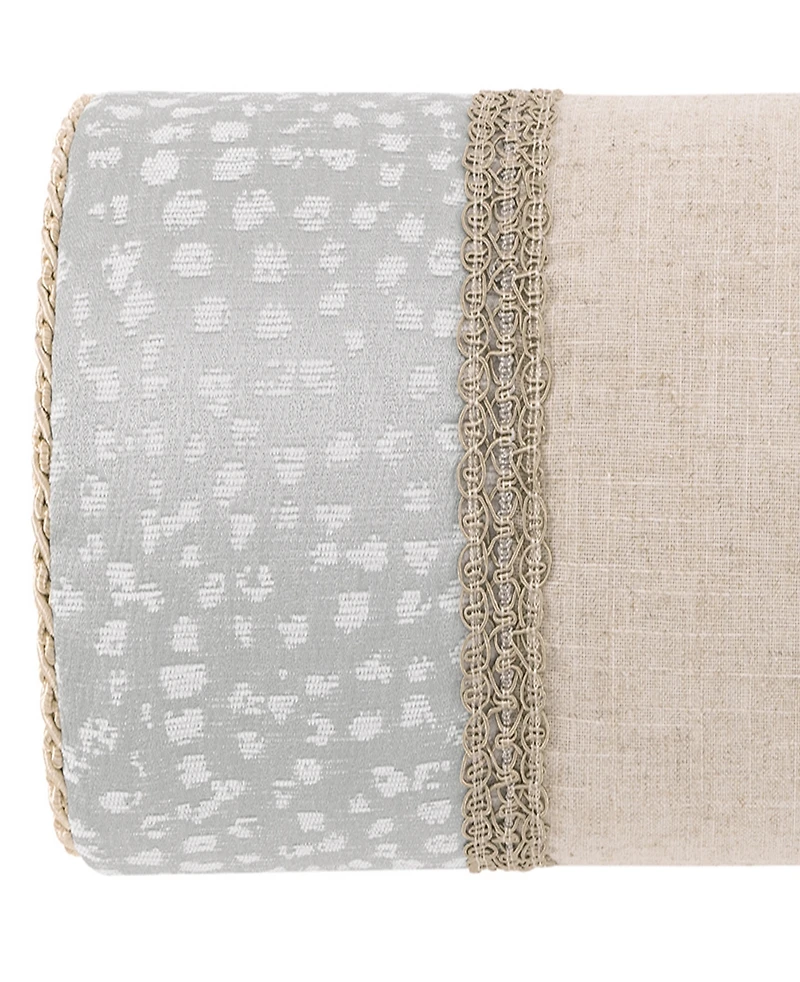 Rose Tree Penelope Neckroll Decorative Pillow, 24" x 6.5"