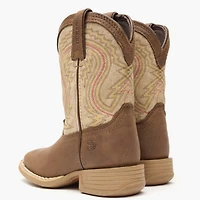 Durango Kids Lil' Rebel Pro Kids' Coffee and Bone Western Boot